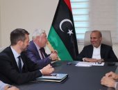 عبد الله اللافى يستعرض مشروع المصالحة الوطنية مع سفير النمسا لدى ليبيا