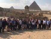 أوركسترا فيينا السيمفوني يزور الأهرامات والمتحف القومي للحضارة المصرية