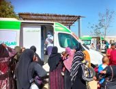 الكشف على 1498 مواطناً ضمن القوافل المجانية للصحة بأسوان