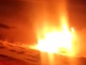 تفاصيل مصرع 7 أشخاص فى حادث انقلاب سيارة واشتعالها بالوادى الجديد.. فيديو