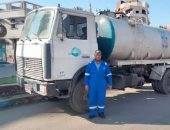 انتشار فرق الطوارئ وسيارات شفط المياه فى شوارع وميادين محافظات القناة.. صور