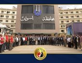 حزب حماة الوطن يدشن قوافل جوية وبرية لمحافظة أسوان