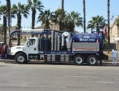 محافظة الجيزة تنشر معداتها للتعامل السريع مع الأمطار.. صور