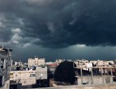 غيوم وأمطار ورعد وبرق ورياح شديدة باردة فى مدينة العريش ووسط سيناء.. صور