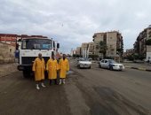 محافظ بورسعيد: تمركز سيارات كسح مياه الأمطار للتعامل السريع مع التقلبات المناخية