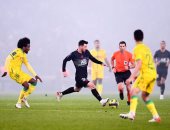 ميسي يسجل أول أهدافه مع باريس سان جيرمان فى الدوري الفرنسي ضد نانت