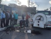 تسليك بالوعات الأمطار ومخرات السيول تحسبا لموجة الطقس السيئ بالإسماعيلية..صور