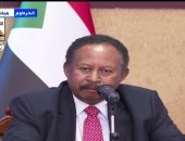 التليفزيون السودانى: حمدوك يؤكد قدرة السودان على العودة إلى المسار الصحيح