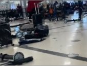 إصابة 3 أشخاص برصاص طائش فى مطار أتلانتا الأمريكى