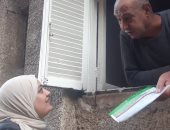 مكبرات الصوت تناشد سكان حى عين شمس عدم إلقاء المخلفات بالشوارع