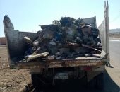 رفع 3 أطنان أتربة ومخلفات صلبة من شوارع مدينة الحسنة بوسط سيناء