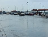 انقلاب مفاجئ وأمطار رعدية غزيرة تضرب الإسكندرية.. ألبوم صور