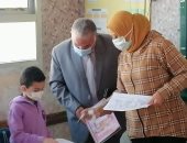 وكيل تعليم دمياط يتفقد مدرسة اللغات الرسمية الجديدة