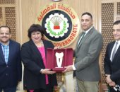 وزيرة الثقافة تلتقى محافظ الدقهلية لبحث سبل تكثيف الفعاليات بالمحافظة