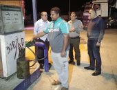 حملات رقابية على محطات الوقود بمدينة الحسنة فى شمال سيناء