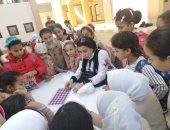مبادرة حياة كريمة فى ضيافة مدرسة ابتدائية بالفيوم.. اعرف التفاصيل