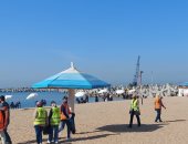 محافظ الإسكندرية: إخلاء شاطئ السرايا العام من المواد البلاستيكية الضارة بالبيئة
