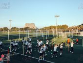 منتخب مصر يخوض مرانه الأول فى قطر استعدادا لكأس العرب 