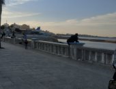 طقس حار على مطروح مع ارتفاع درجة الحرارة لـ32 وجولة على الكورنيش.. لايف