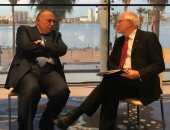 شكرى يبحث مع مسؤول أوروبى القضايا الإقليمية والدولية محل الاهتمام المشترك