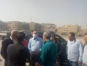 إنشاء 2 كوبرى مشاة أعلى محور ترعة الطوارئ بالسلام شرق القاهرة