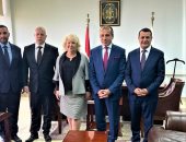 التمثيل التجارى يستقبل وفدا رومانيا لمتابعة نتائج زيارة الرئيس الرومانى للقاهرة