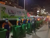 بدء تطبيق منظومة النظافة الجديدة بحى المرج شرق القاهرة