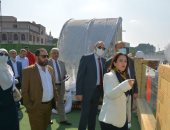 وفد وزارة التخطيط يتابع الموقف التنفيذى لمشروعات الخطة الاستثمارية بالقليوبية