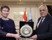 الهيئة العربية للتصنيع تستقبل وزيرة الاقتصاد البلغارية خلال معرض إيديكس   
