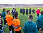 تفاصيل اجتماع هيثم شعبان بلاعبى سيراميكا استعدادا لمباراة الاتحاد السكندرى