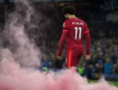 محمد صلاح يحتفل بتسجيله هدفين فى مباراة ليفربول وإيفرتون.. صور 