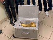 النسخة الأصلية لكأس أمم إفريقيا تصل مطار القاهرة ضمن جولة بدول القارة..صور