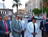 تفاصيل تدشين وزيرة الثقافة ومحافظ أسوان مشروع إنشاء مكتبة مصر العامة.. صور