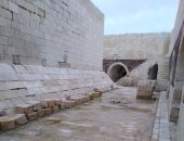  قطاع الآثار الإسلامية: سحب المياه المتراكمة بقلعة قايتباي وفتحها أمام الزوار