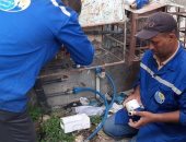 شركة مياه شمال سيناء تلاحق التعديات على الخطوط بالعريش