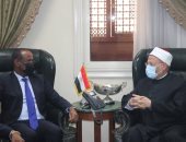 المفتى لوزير أوقاف جيبوتى: مستعدون لتدريب المفتين على مهارات الإفتاء