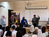 وحدة مناهضة العنف ضد المرأة بجامعة الأقصر تنظم ورشة لتعليم لغة الإشارة ..صور