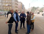 محافظة الجيزة تبدأ تطوير شارع النيل السعيد بمدينة البدرشين