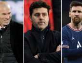 باريس سان جيرمان يتفاوض مع زيدان لخلافة بوتشيتينو برعاية ميسي