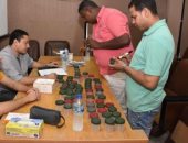 لجنة صندوق مكافحة وعلاج الإدمان والتعاطى تفحص عينات العاملين بتعليم بورسعيد