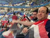 الجماهير المصرية تشعل الأجواء باستاد الجنوب قبل مباراة الجزائر.. فيديو