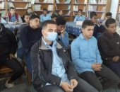 تدريب جامعة القناة لطلاب مدرسة السلام الزخرفية لمواجهة ظاهرة إدمان المخدرات