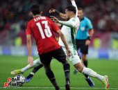 التعادل الإيجابي وسيطرة مصرية فى مباراة الجزائر بكأس العرب بعد 75 دقيقة