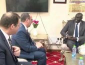 سفير مصر فى جوبا يبحث مع وزير خارجية جنوب السودان تعزيز التعاون المشترك