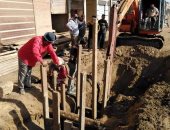 تغطية المناطق الأكثر احتياجا للصرف الصحى بقرى شربين ضمن "حياة كريمة" بالدقهلية