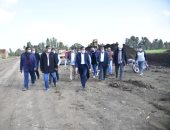 جولة لمحافظ الغربية لمتابعة مشروعات حياة كريمة بنهطاى وتفهنا