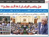 هل ينتصر مجلس النواب لـ 36 ألف معلم؟ .. اعرف التفاصيل فى تقرير "برلماني"