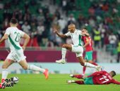 كأس العرب.. الجزائر تتقدم بهدف براهيمى فى شباك المغرب "فيديو"