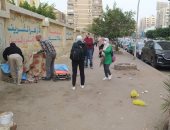 التضامن تنقذ مسنا بلا مأوى بمدينة نصر مصابا ببتر فى القدم وتنقله للمستشفى