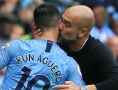 من أجل أجويرو .. جوارديولا في برشلونة غدا 